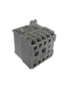 Allen bradley 100-m05nz243 mini contactor 3p 20a 24vdc 1na